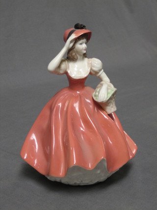 A Coalport figure, Ladies of Fashion "Flora" 7"