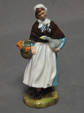 A Royal Doulton figure, Country Lass HN1991