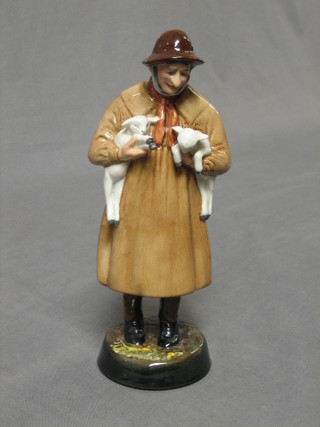 A Royal Doulton figure, Lambing Time HN1890