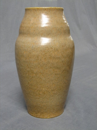A Sylvan ware Poole Pottery vase, the base impressed Poole England 11"