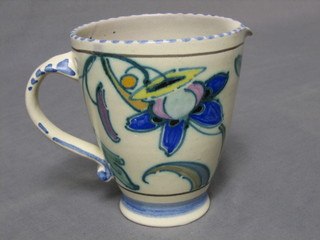 A Collard Honiton pottery jug, the base impressed Collard Honiton 6 1/2"