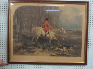 After Hall, a coloured hunting print "Drawn Blank" 23" x 29" (slight crease to bottom left hand margin)