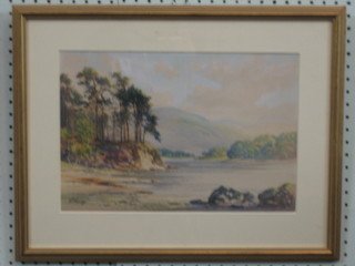 G Trevor, a pair of watercolours "Friar's Crae Dermont Water"  and "Wastdale Head and Great Gable" 10" x 14"