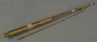 A split cane 3 section fly rod
