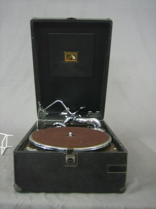 A His Master's Voice manual gramophone, model no. 0120D