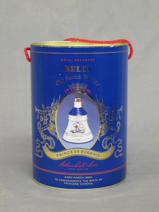 A 1988 Bells Wade Whisky decanter to commemorate the birth of Princes of Beatrice