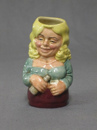 A Royal Doultonville Collection character jug "Betty Bitters" marked to the base D6716 4" high