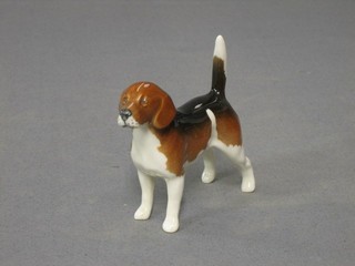 A Beswick figure of a standing Beagle 3"