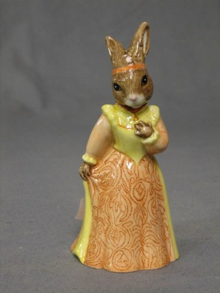 A Royal Doulton limited edition Bunnykins figure "Juliette Bunnykins" base marked DB283,  4 1/2", boxed and with certificate