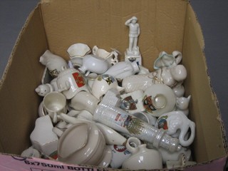 A collection of approx. 46 items of crested china