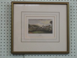 After Rogers, a  coloured print "Dorking Surrey" 4" x 6"