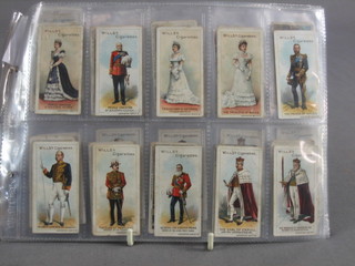 A complete set of Wills Coronation series 1902 cigarette cards