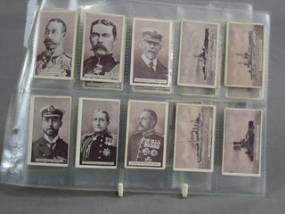 A set of 25 Maypole War Series 1915, cigarette cards 