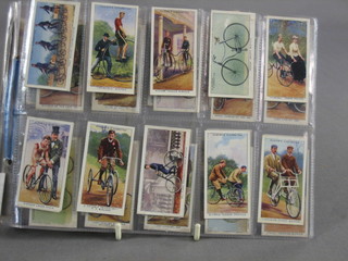 A set of John Players Cycling 1939 cigarette cards   