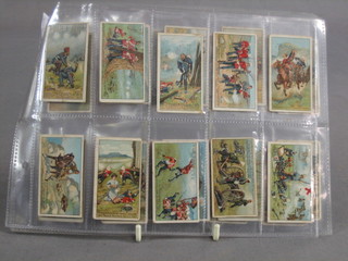 A set of 28 Wills Scissore Heroic Deeds cigarette cards 