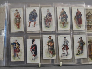 A set of John Players Highland Clans 1907 and Wills Inns A series 1936 cigarette cards  