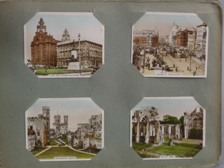 An album of Sunripe & Sprint, first, second, third and fourth series of Reel Photographs cigarette cards  