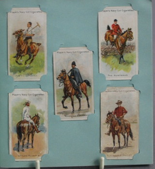 An album of John Players cigarette cards Riders of the World