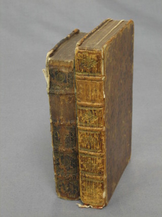 1 volume "Artametes Or The Grand Cyrus Part Two 1690", leather bound and 1 volume "Adventurer", fifth edition leather bound