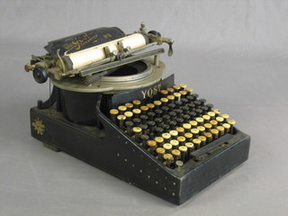 A Yost No. 10 manual typewriter