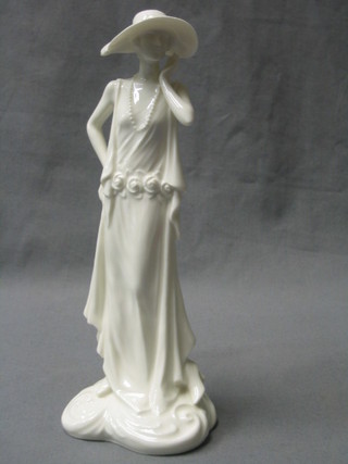 A Worcester limited edition figure Epitomising The Fashions of the 1920's no. 4  Maisie, the base marked CW 454
