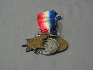 A group of 3 medals to GSSR-34 Sgt. W Barker Royal Sussex Regiment comprising 1914-15 Star, British War Medal and Victory Medal