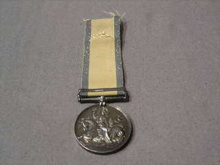 A Naval General Service medal 1793-1840 1 bar Trafalgar, engraved Mel From Richard Land, August 17th 1856