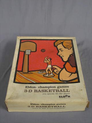 A 1970's Eldon 3D basketball game by Champion Games