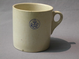 A Grimwade's RAF issue mug (crazed and slightly cracked)