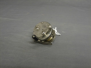 A chromium plated fishing reel 3"
