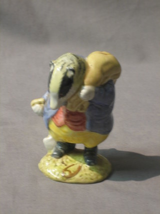 A Beswick Beatrix Potter figure Tommy Brock, brown mark 1955 