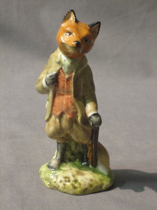 A Beswick Royal Doulton Beatrix Potter figure Mr Tod, brown mark 1988 