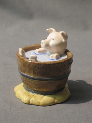 A Royal Albert Beatrix Potter figure Yock-Yock in the Tub