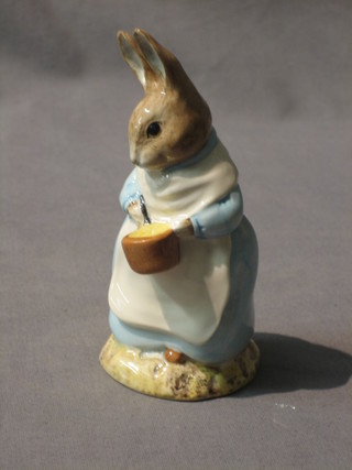 A Royal Albert Beatrix Potter figure Mrs Rabbit Cooking