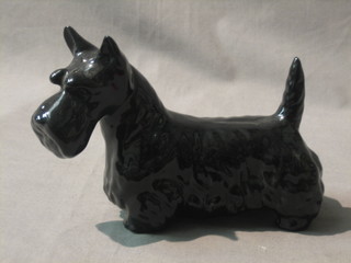 A Beswick figure of a black Scottie Dog 6"