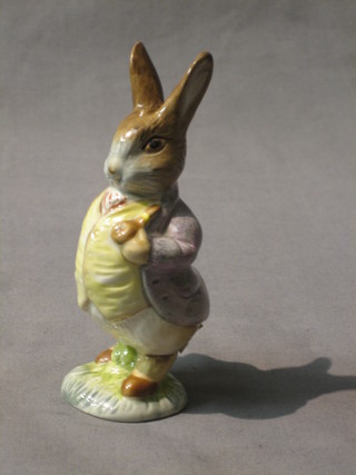 A Beswick Beatrix Potter figure Benjamin Bunny, brown mark 1965