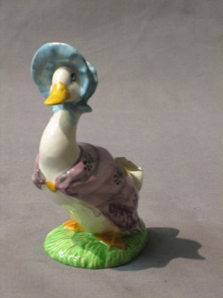 A Beswick Beatrix Potter figure Jemima Puddleduck, brown mark 1948