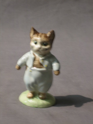 A Royal Albert Beatrix Potter figure Tommy Kitten, brown mark 1989