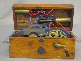 The Improved Magnito electric shock machine, boxed