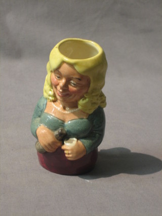 A Royal Doulton Doultonville Collection character jug  Betty Bitters The Barmaid 4"