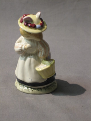 A Royal Doulton Bunnykins figure Lady Woodmouse (second)