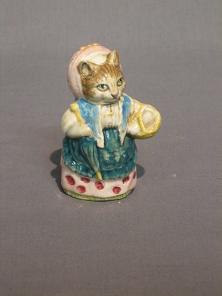 A Beswick Beatrix Potter Cousin Ribby, the base with brown mark 1970