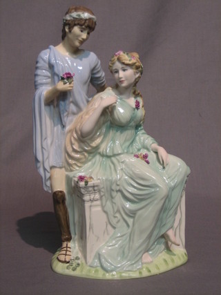 A Wedgwood porcelain figure "The Classical Collection - Adoration"