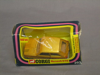 A Corgi Renault 5TS no. 293, boxed