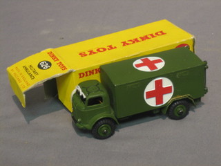 A Dinky Military Ambulance no 626, boxed