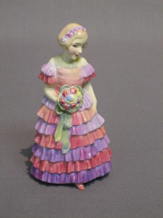 A Royal Doulton figure Little Bridesmaid RD 76007 (head f) 5"