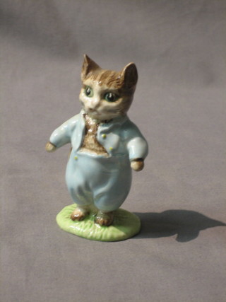 A Royal Albert Beatrix Potter figure Tommy Kitten, brown mark 1989