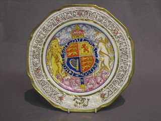 A Paragon plate to commemorate the Coronation of George VI 1937