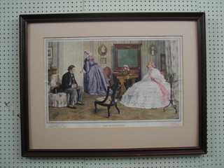 A 1916 Pear's print "The Match Maker" 15" x 23" (some creases and slight tear to top middle)