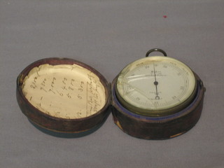 A  pocket  barometer  by Barker  Opticians  244  High  Holburn, London